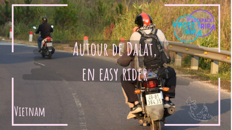 Autour de Da Lat en easy rider