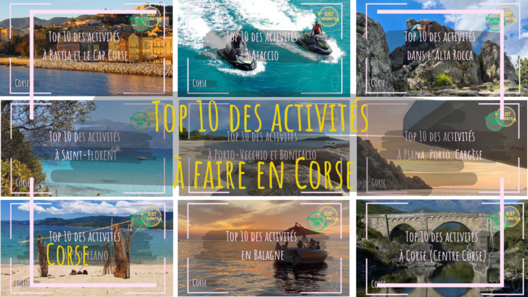 Top 10 des activités à faire en Corse