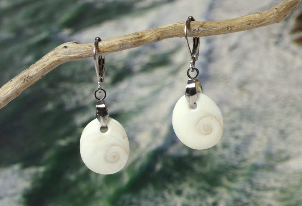 Boucles d'oreilles oeil de Sainte Lucie